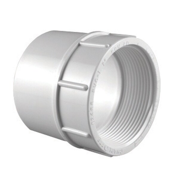 Charlotte Pipe And Foundry Charlotte Pipe Schedule 40 1-1/2 in. Slip X 1-1/2 in. D FPT PVC Adapter 1 pk PVC 02101 1400 - main